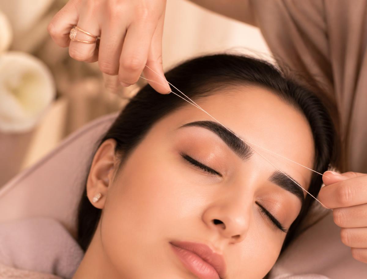 Threading services at Mystic Beauty in Morton Grove, IL